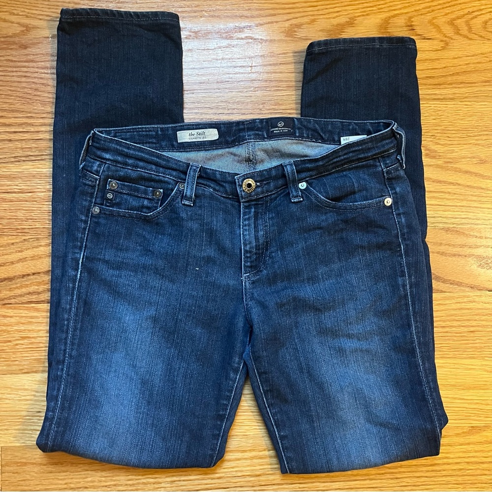 AG Adriano goldschmied the stilt cigarette leg jeans size 28
